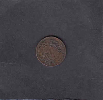 Beschrijving: 1 Centime  vl 